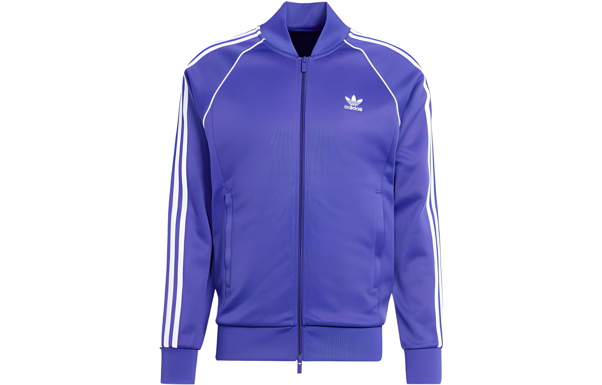 Adidas Originals Adicolor Jackets & Coats Men s Blue IR9885 S