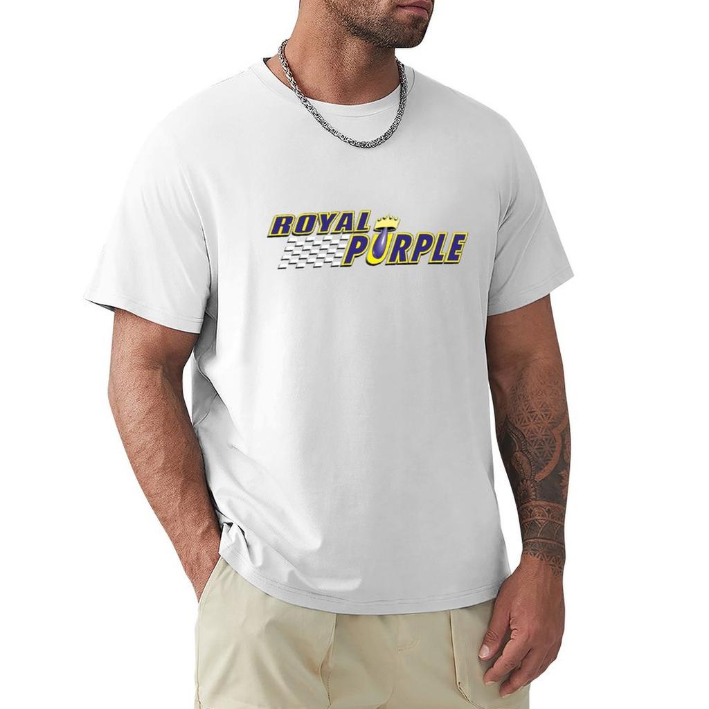 Royal Purple Oil T-Shirt Basketball Graphic Tees Cheap Stuff Men Workout Shirt