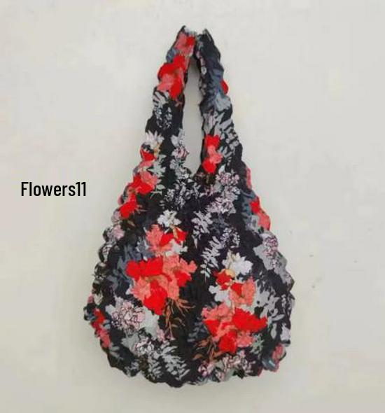 Collapsible Telescopic Pineapple Bun Handheld Shopping Bag