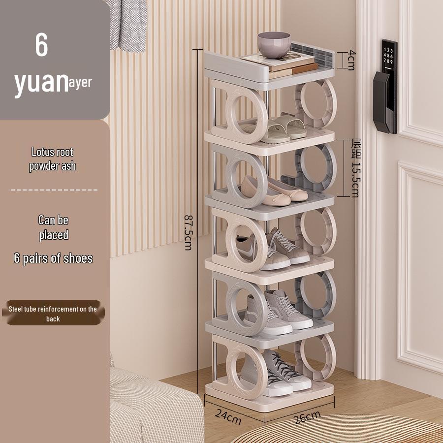 Compact Student Dorm Shoe Rack - Space-Saving Entryway Shoe Storage