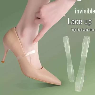 Damen Unsichtbare Anti-Rutsch Fersenriemen für High Heels