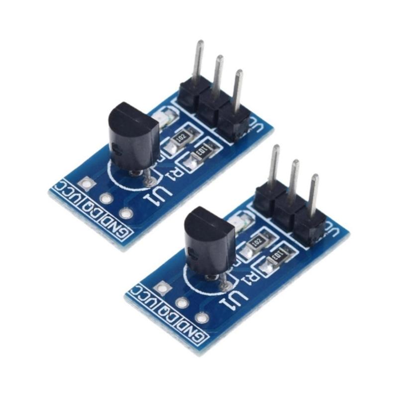 

3Pin DS18B20 Water Temperature Measurement Sensors Module Compatible for Measurement Boards Precise Readings for Project 1