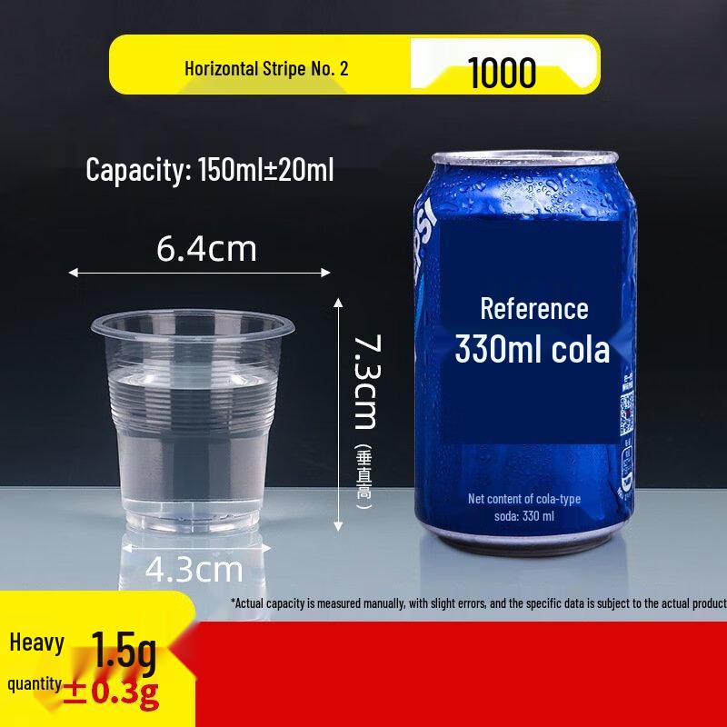 ZISIZ Disposable Plastic Drinking Cups