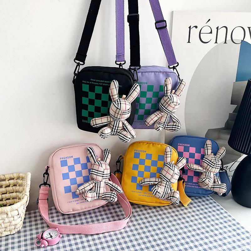 Cute Small Bag 2025 Trendy New Girl Student Mobile Phone Bag Leisure Travel Change Storage Messenger Bag