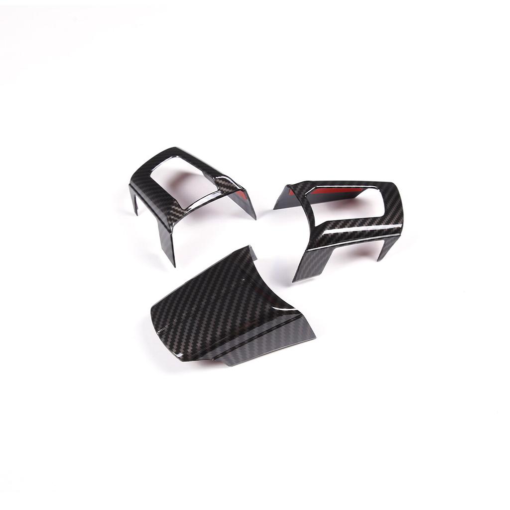 ABS Carbon fiber Interior Steering Wheel Cover Trim For Mazda MX-5 09-14