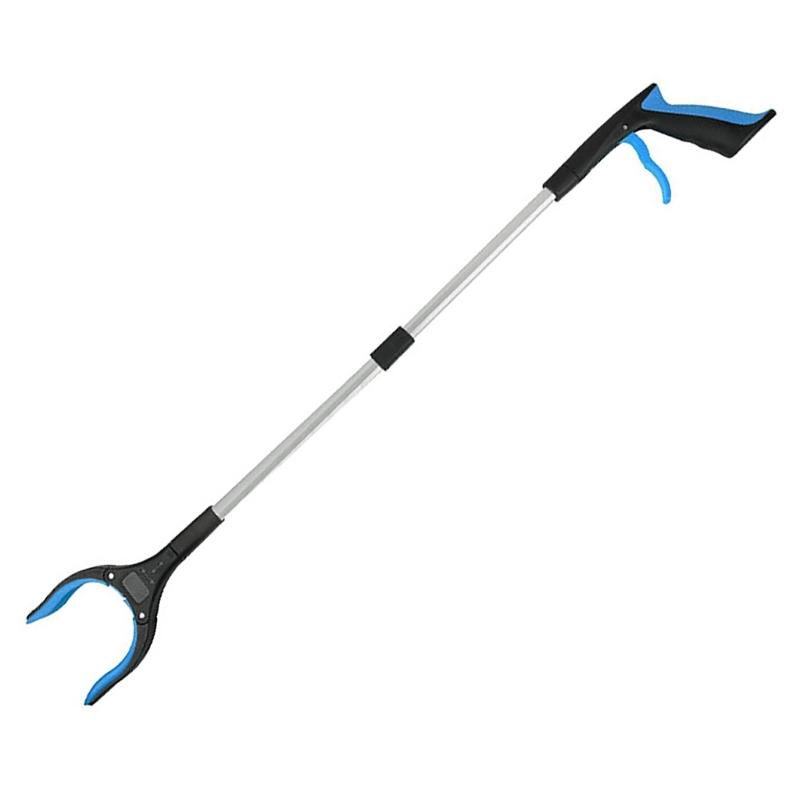Grabber Reacher Tool, Wide Jaw, Foldable,Aluminium Alloys for Firm Grip, 32" with Magnets,Ergonomics Handle