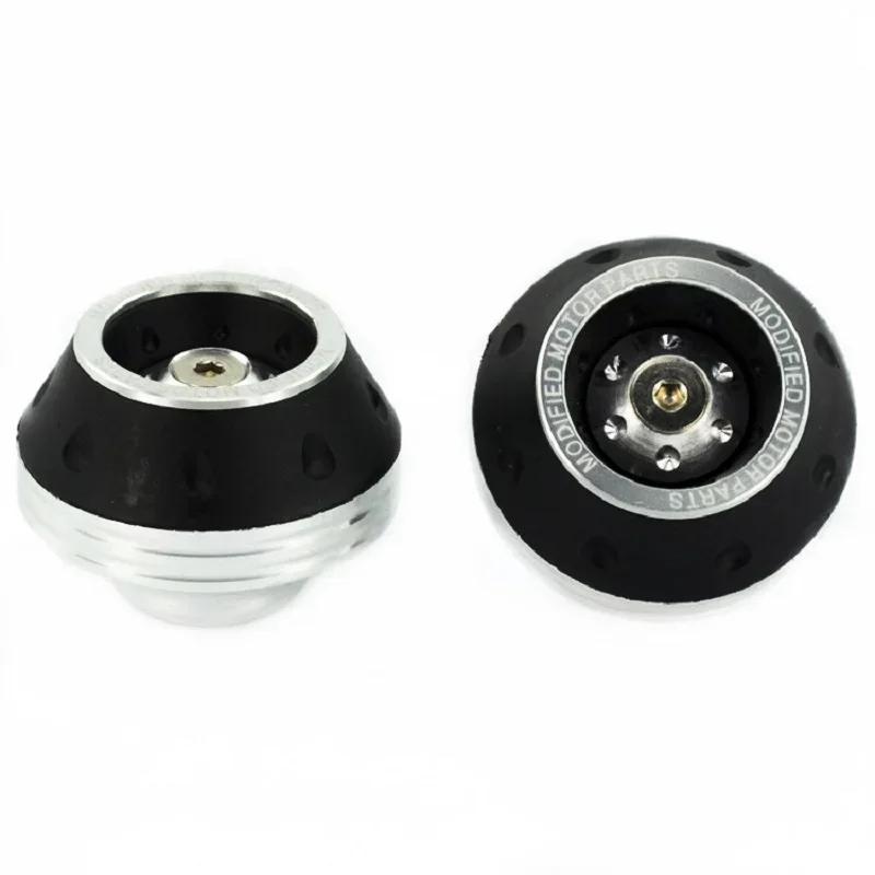 2/4Pcs Motorcycle Front Fork Cups Aluminum Alloy Shock Absorber Cup Moto Universal Crash Protector Wheel Protection Pads