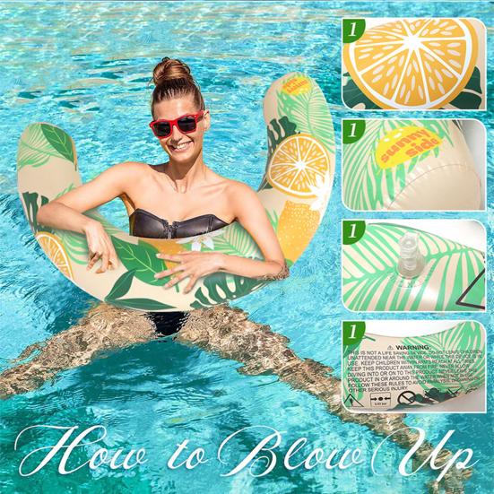 Pool Noodles Inflatable Fabric Covered Mini Design Safe PVC Pool Float Water Play Swimming Accessories