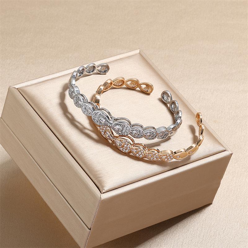 

European and American Fashion Adjustable Bow Bracelet: Versatile Summer Jewelry золотой