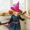 1Pc Halloween Wizard Hat Funny Witch Hat Witch Caps Wizard Costume Accessories for Carnivals Masquerade Party Cosplay