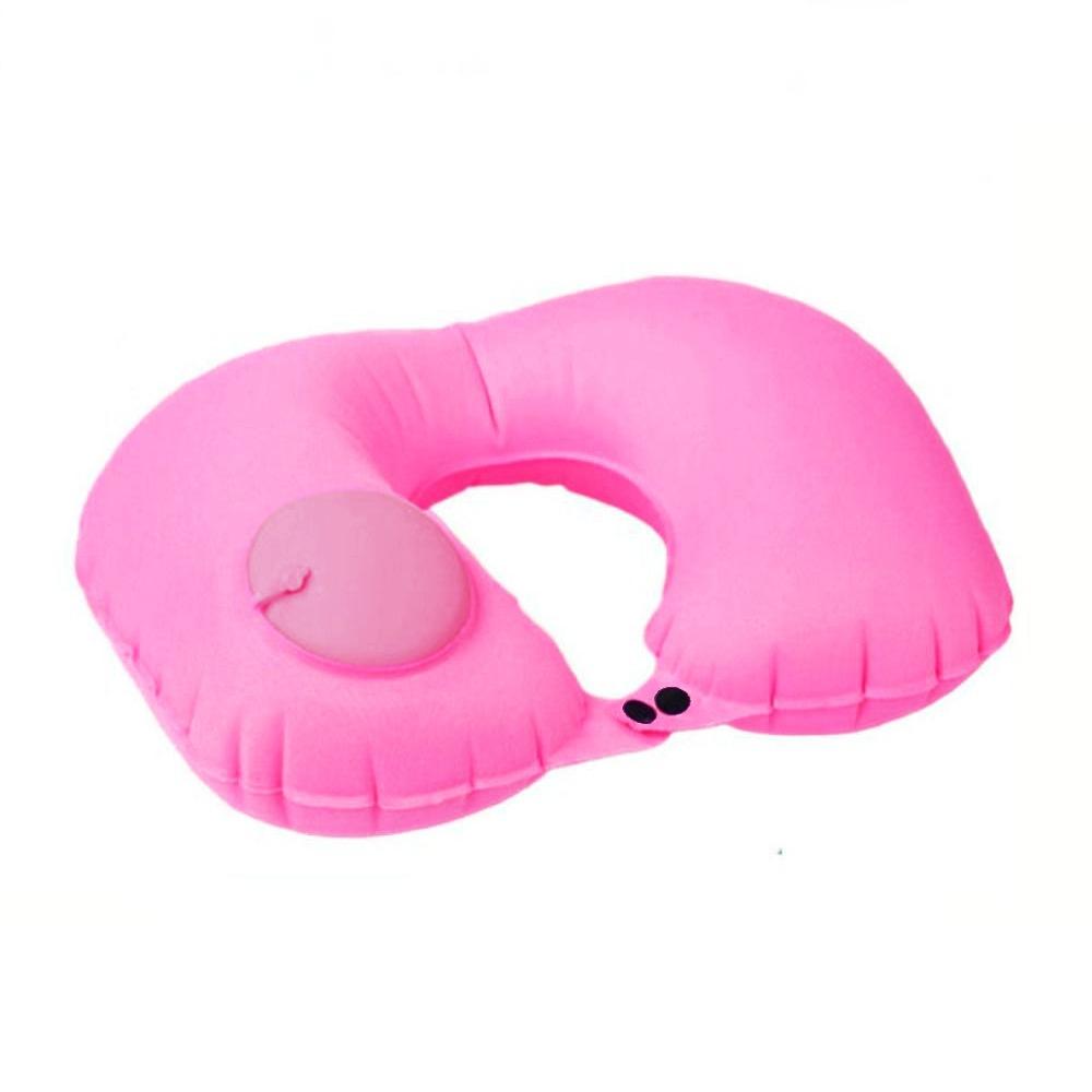 Super Light U-SHape Pillow Portable U Shape Neck Cushion Automatic Air Inflatable Pillow Tourist