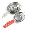 Silicone Handle Stainless Steel 30-Mesh Flour Sieve & Strainer Tool