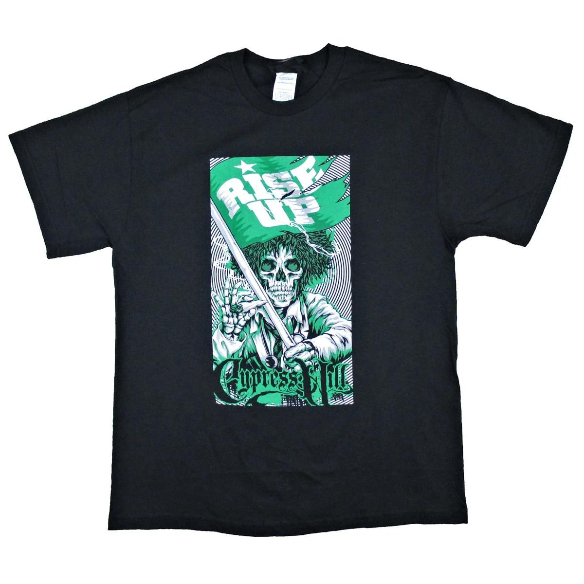 Men s Cypress Hill Rise Up T-shirt Small Black M