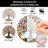 20Cm Tree of Life Series--Window Catcher Color Acrylic Window Decoration Home Decoration Garden Outdoor Pendants, Gifts, Pendants