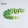 Party Favors for Children 3D Printed Crocodile Fidget Toy, Articulated Figurine, Realistic Flexible Collectible Wildlife Models Reptile Sensory