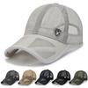 Mens Adjustable Summer Baseball Hat With Ventilated Design For Fishing And Beach
