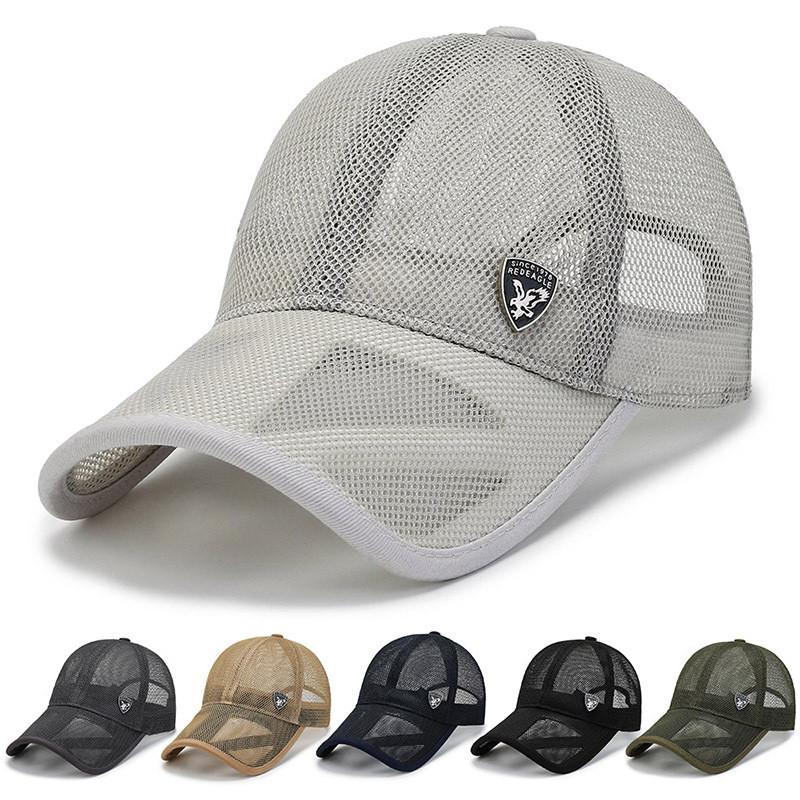 Mens Adjustable Summer Baseball Hat With Ventilated Design For Fishing And Beach