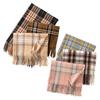 New Autumn and Winter Maillard Scarf Light Luxury High-end Fringed Fashion Versatile High-end Warm Scarf