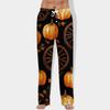 Men's Halloween Print Drawstring Pants Casual Pajama Pants