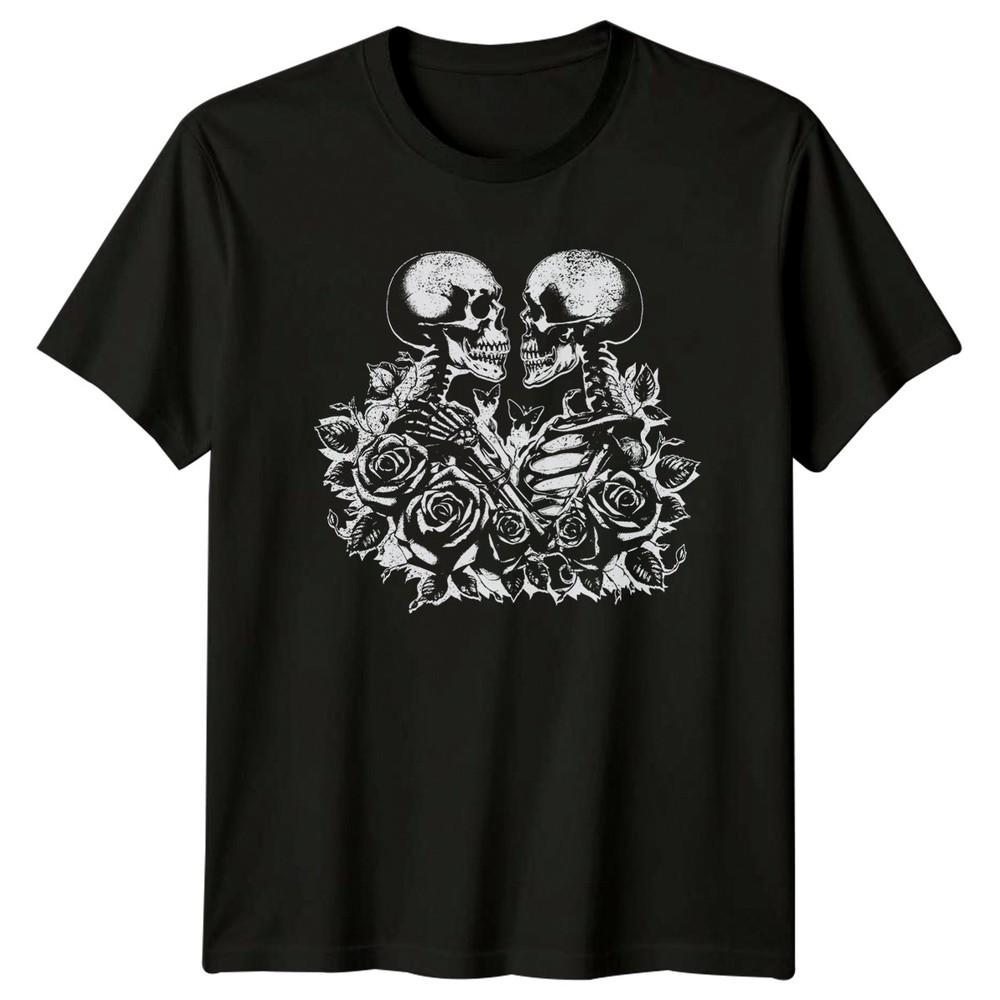 Til Death Do Us Part Eternal TShirt Gothic Anatomy RoUnisexce Valentines Day Gift