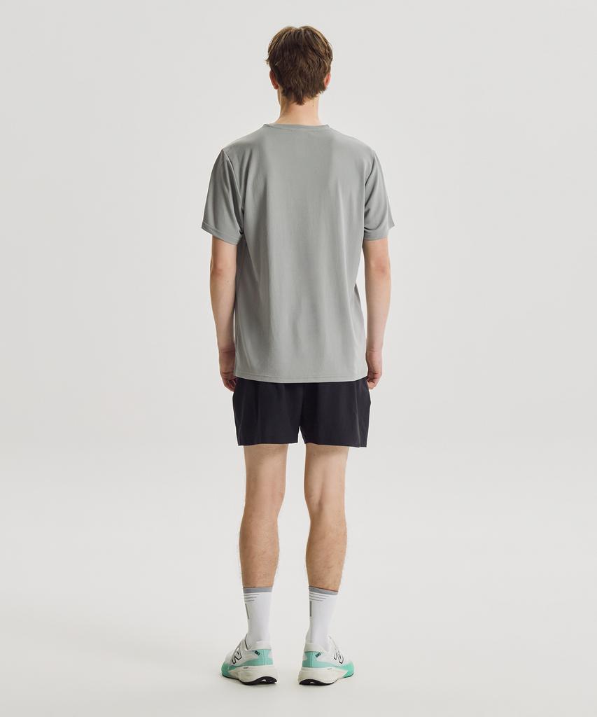 Nyuballanseu Nbneg36103 / Uni Sports Essentials Short Sleeve T-Shirt (Gray)