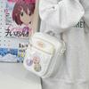 Japanese schoolgirl shoulder pain bag cute new nylon shoulder messenger bag simple and transparent casual versatile pain bag