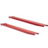 Pallet Fork Extensions, 72" Length 4.5" Width, Heavy Duty Carbon Steel Fork Extensions for Forklifts, 1 Pair Forklift Extensions with Pins, Forklift