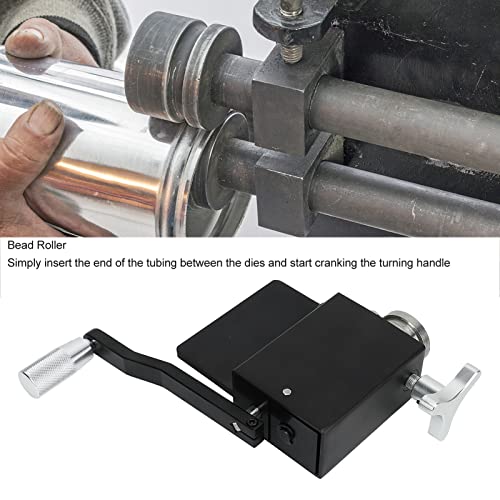 Intercooler Pipe Bead Form Roller Machine, Steel Pipe Beading Tool for 5/8 inch and Larger Pipes, Bead Roller for Intake and Intercooler Piping