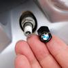 Korek zaworu opony samochodowej Osłona trzpienia koła z brelokiem kluczem dla BMW M Performance 320 325 E28 E30 E34 E36 E39 E46 E52 E53 E60 Z3 Z4