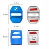 BAGV1 Car Sticker 4Pcs Titanium Alloy Car Door Lock Protective Cover For BMW E46 E90 E60 F30 F10 E39 E36 F20 G20 G30 E92 E87 E91 X5 E7