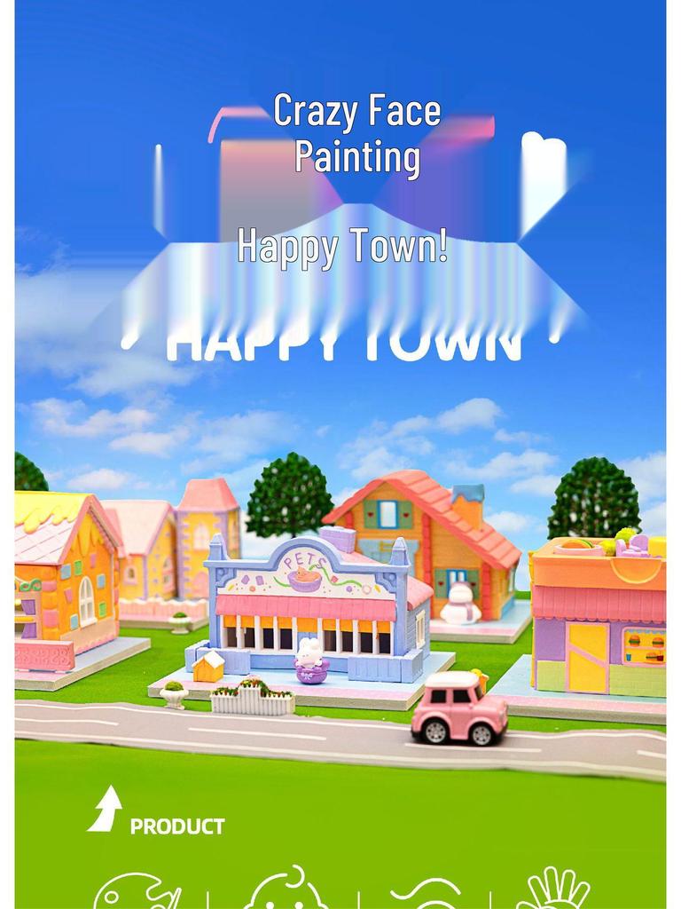 DIY Children's Gypsum Cabin Painting & Assembly Set