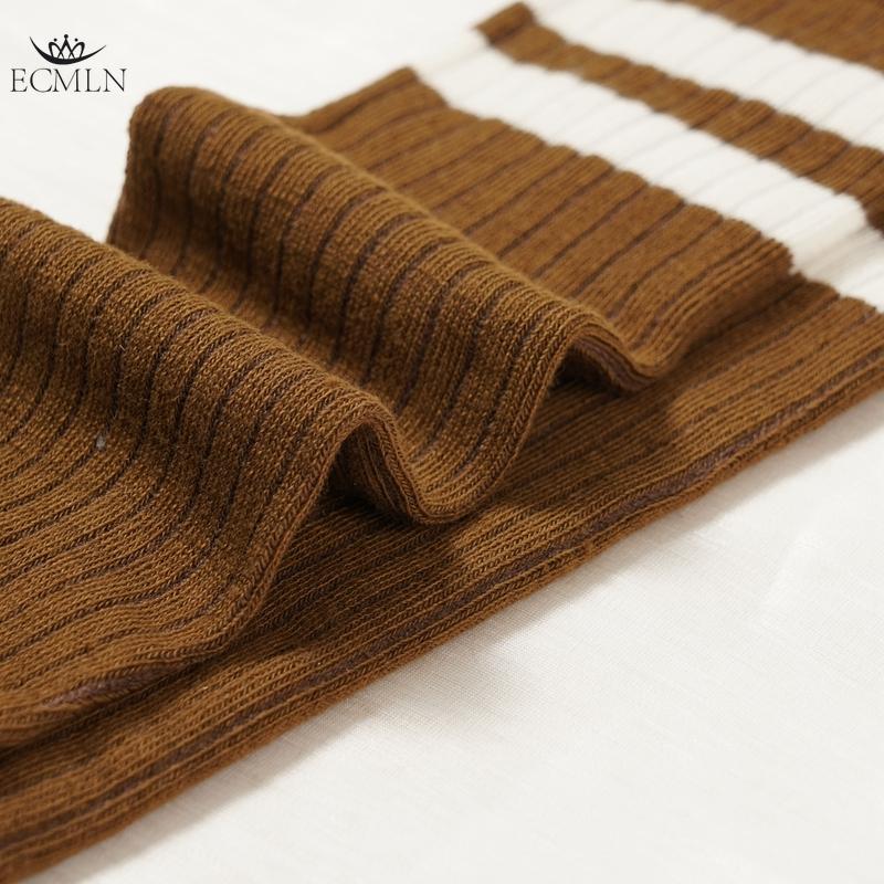Women Striped Socks Knee High Socks Cotton Non-Slip Sweat-Absorbing Thigh Over Knee Long Socks for Women