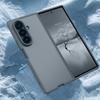 For Samsung Galaxy Z Fold7 5G Case Drop Proof Airbags Frosted Translucent PC+TPU Phone Back Cover