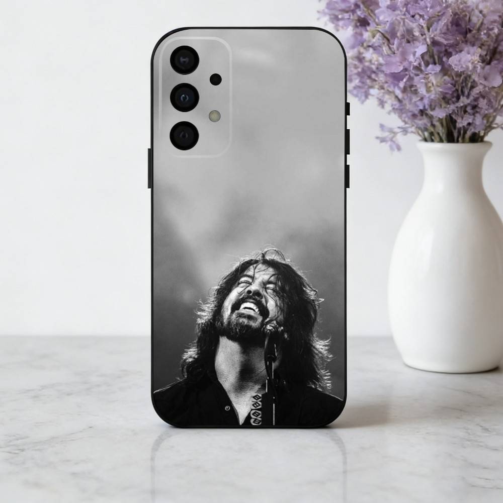 

Alternative F-Foo F-Fighters band Phone Case For Samsung Galaxy A73,A72,A71,A70,A53,A52,A51,Soft Silicone Black Cover Samsung a22 4g