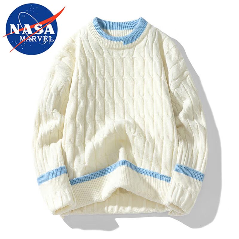 

NASA Marvel Men s Round Neck Knit Sweater 3XL