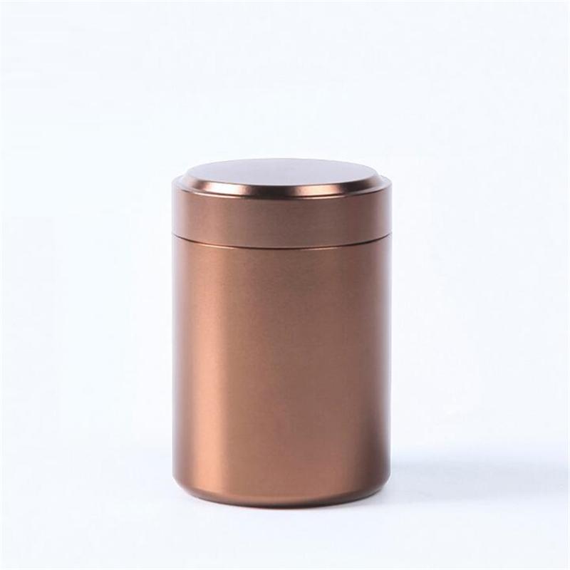 Mini Metal Box jewelry Storage Box Stainless Steel Tea Can Small Travel Portable Container Jar Sugar Bowl Coffee Caddy Organizer