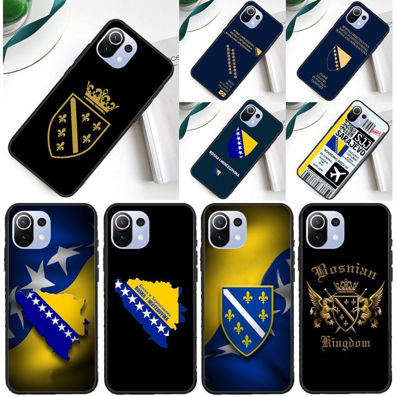 Bosnia and Herzegovina Passport Cover For Xiaomi 14 Ultra 13 11T 12T 13T 14T Pro POCO X6 X7 Pro X3 X5 F3 F5 F6 M6 Pro Case
