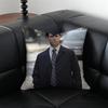 N-Nick Amaro Pillow Law & Order Character Cushion Cover Pillow Case Anti-Dustmite Invisible Zipper Silky Plush Cushion