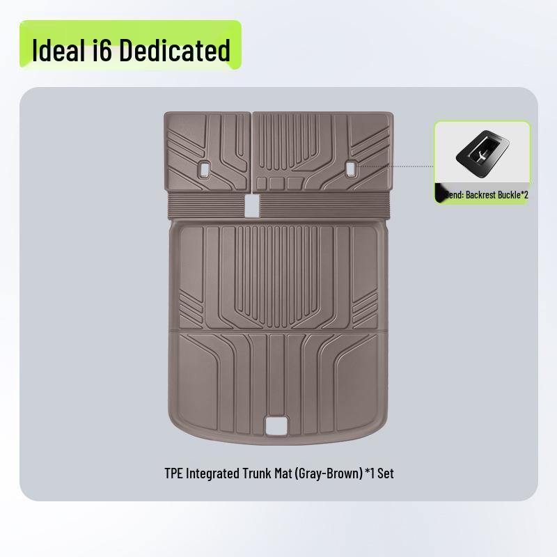 Ideal i6 Floor Mats: All-Weather TPE Trunk and Car-Specific Mats for 25 Models