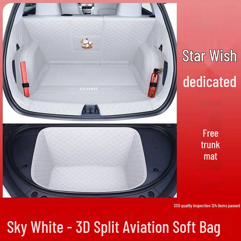 Geely Vision Trunk Mat Set: Surround Vision Front & Rear Interior Accessories
