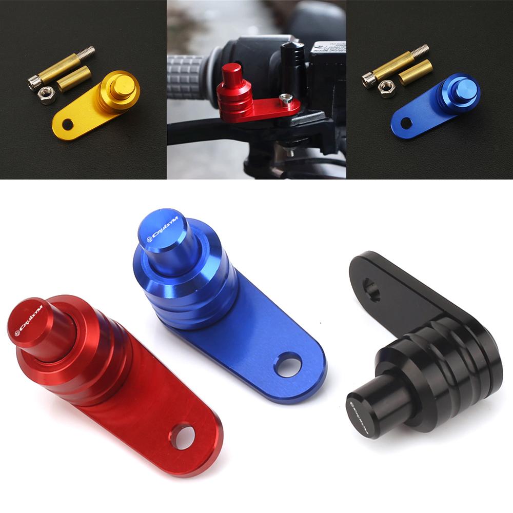 For SYM Cruisym 125 150 180 250 300 Motorcycle Stop Auxiliary Lock Brake Switch Control Ramp Slope Parking Parts CNC 2026 New