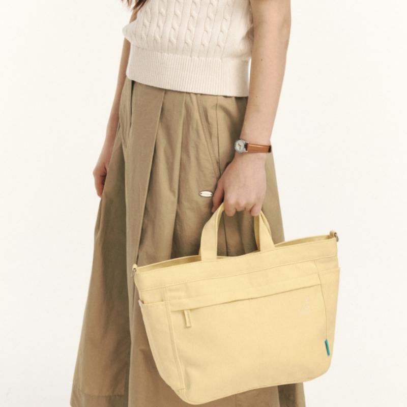 Kangol Lucky Canvas Tote Bag Yellow Iii  Krebtb39710 