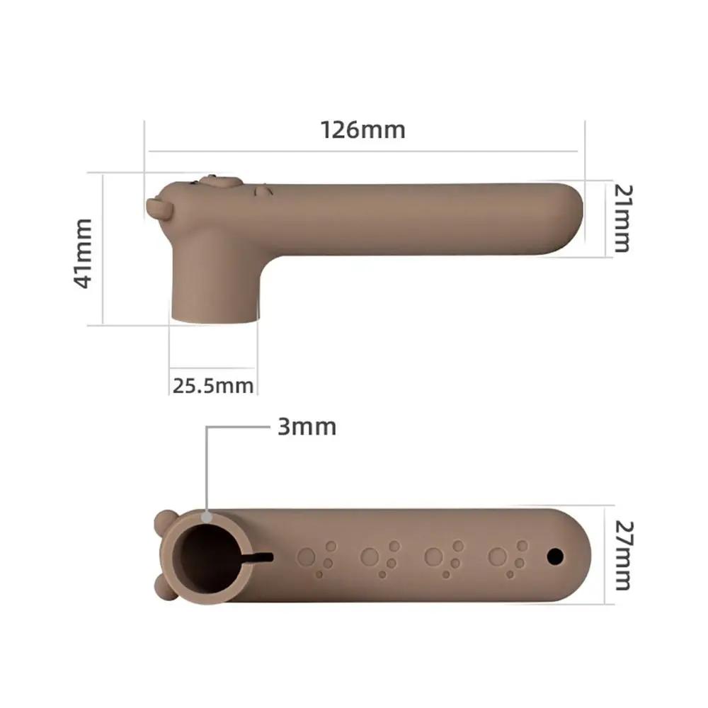 Cute Anti-Slip Silicone Protective Cover Silicone Door Handle Protector Cover Anti Wall Protectors Collision Static Door Cover