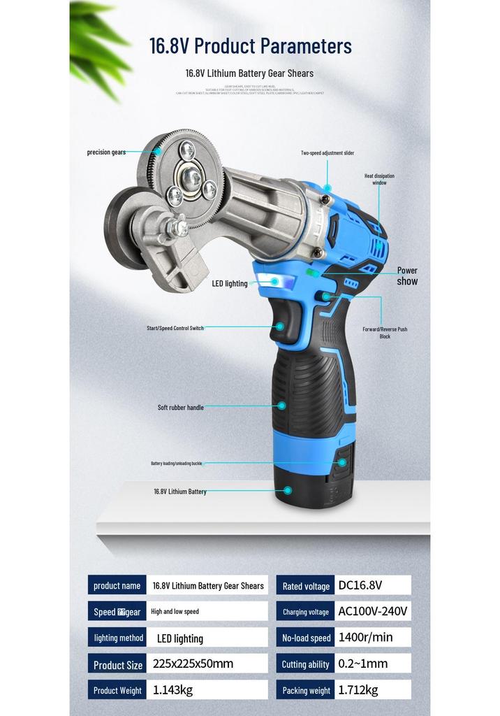 Electric Drill Shears: Metal Sheet Cutter & Tin Snips Modifier