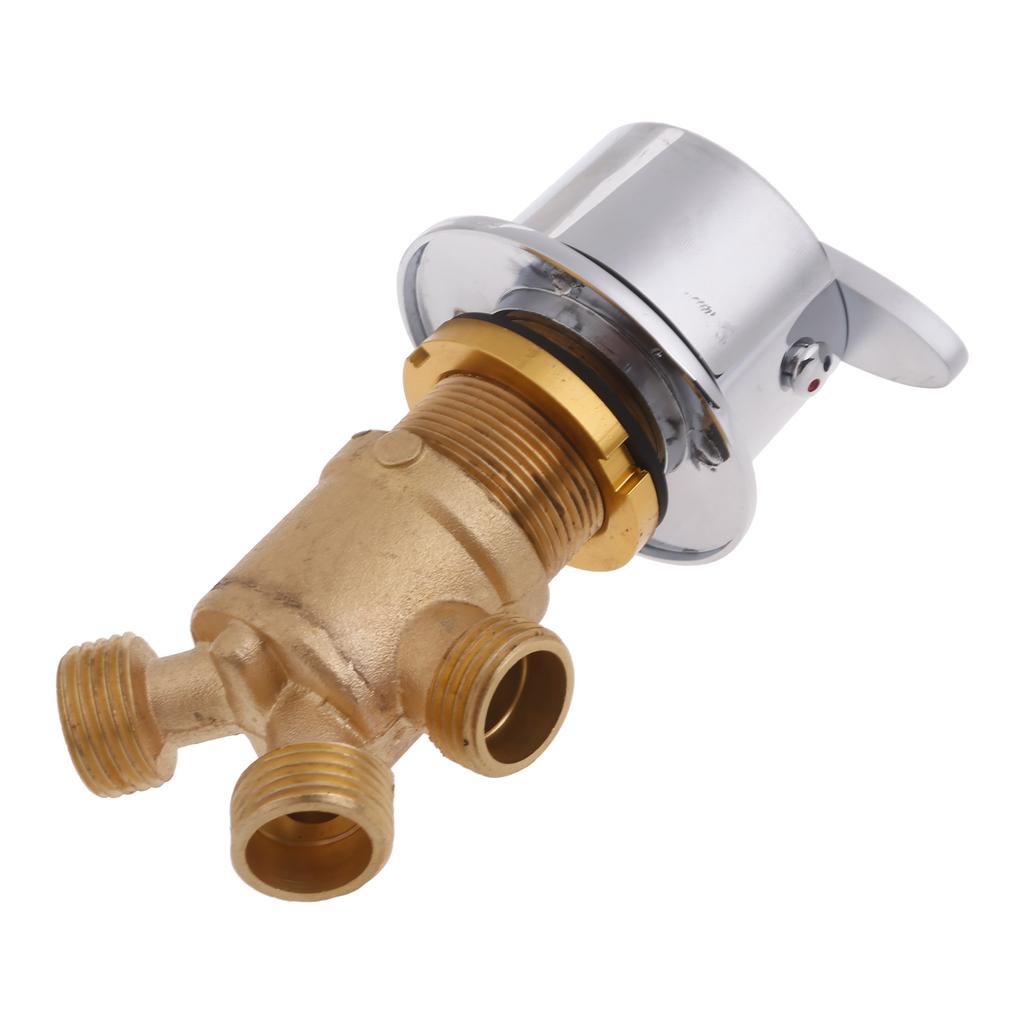 Copper Bathtub Faucets Switches Valves for Hot and Cold Water Control for Adult Bathrooms Faucets Control Valves Shower