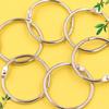 Metal Binder & Key Rings: Loose Leaf, Snap, Coil, Iron, Book, Card, and Hole Punch Rings