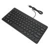 Round Keycap Wired Keyboard Silent USB Keyboard Mouse Keyboard Mouse Combo  Computer Accessories