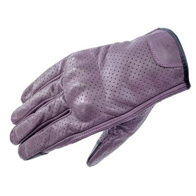 Komine 2025 New Model Motorcycle 06-264 GK-264 Protective Leather Gloves FUJI Purple L