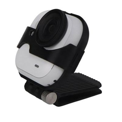 Uchwyt na kamerę sportową Regulowane kąty przednie i nad głową Konstrukcja zatrzaskowa Wycięcie odprowadzające ciepło Uchwyt na daszek kapelusza dla Insta360 Go Ultra