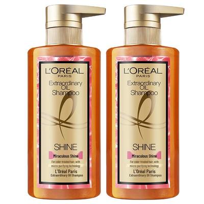 L'Oréal Miraculous Dazzling Glossy Shampoo Twin Pack